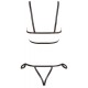 Bikini aus Wetlook, offen an Busen und Schritt