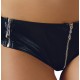 Pants, Wetlook, knapper Schnitt, Zips in der Front