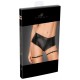 Panty mit 2-Wege-Zip im Schritt und 2 Strapsen