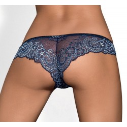 Panties aus Spitze, blau