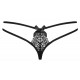 Riostring mit Spitze, elastisch