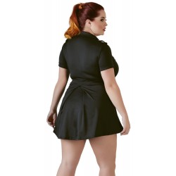 Minikleid im Polizei-Look