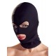 Kopfmaske aus elastischem Stoff, Augen und Mund frei