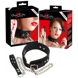 Silikon-Halsband mit Leine