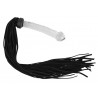 Peitsche »Flogger«, Lederstriemen an Glasgriff