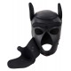 Hundekopfmaske aus Neopren