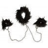 Fesselset „Faux Fur“, flauschig