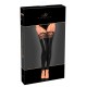 Beinstulpen im gestreiften Powerwetlook